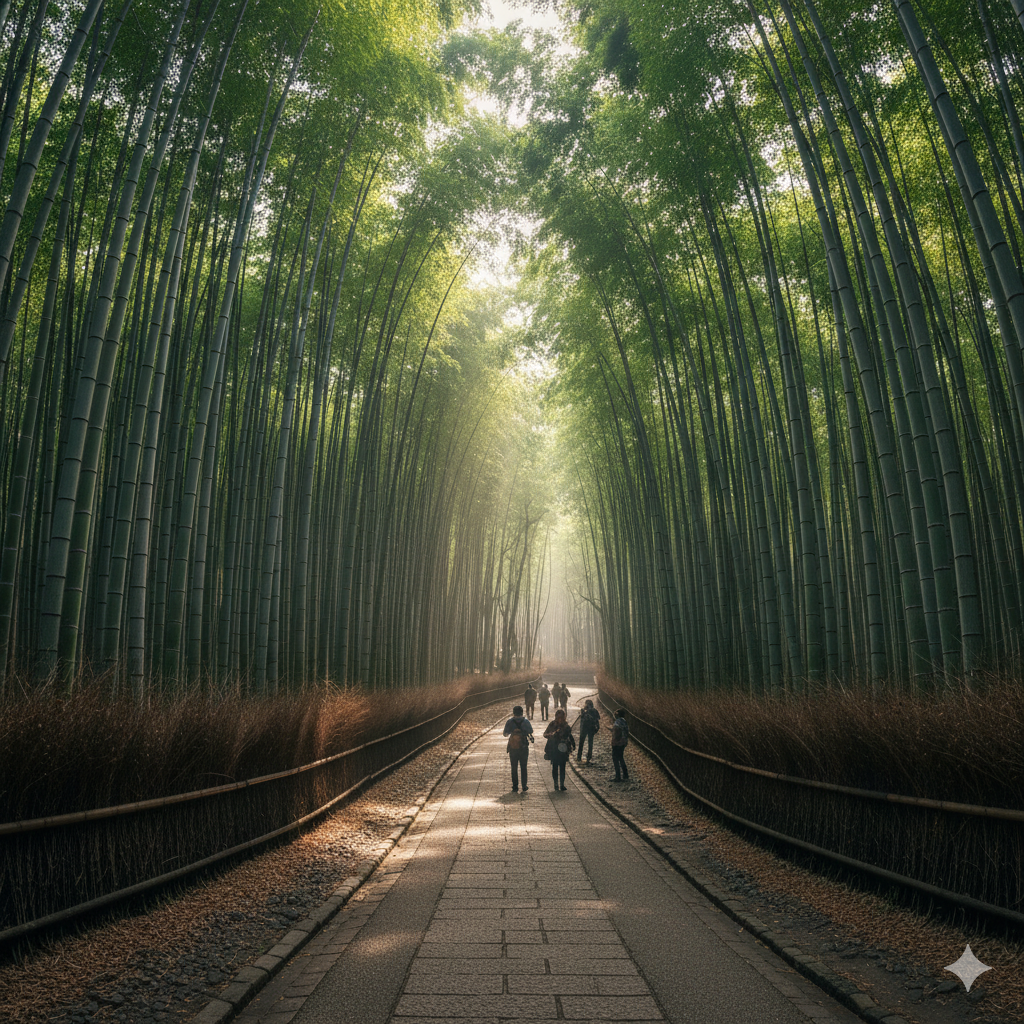 Arashiyama Bamboo Grove, Japan: A Living Cathedral