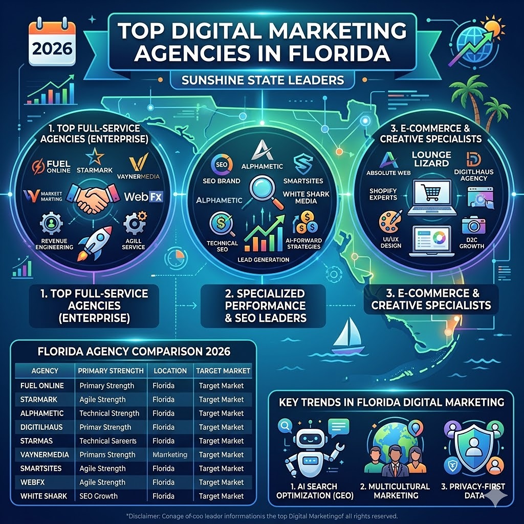 Top Digital Marketing Agencies in Florida